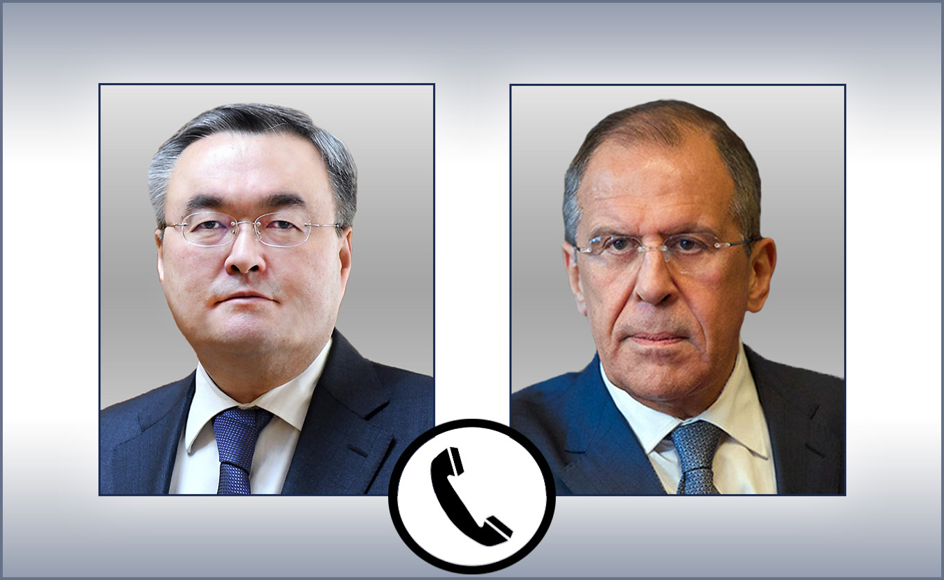 Состоялся телефонный разговор глав МИД Казахстана и России