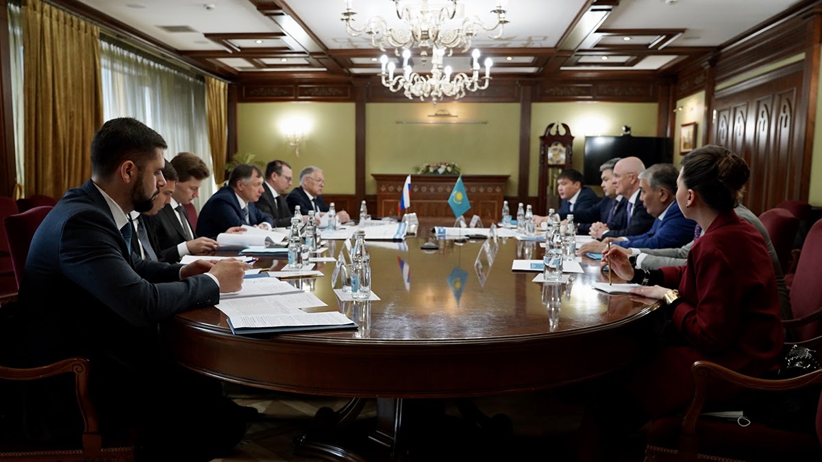 Делегация Правительства Республики Казахстан посетила с рабочим визитом Российскую Федерацию