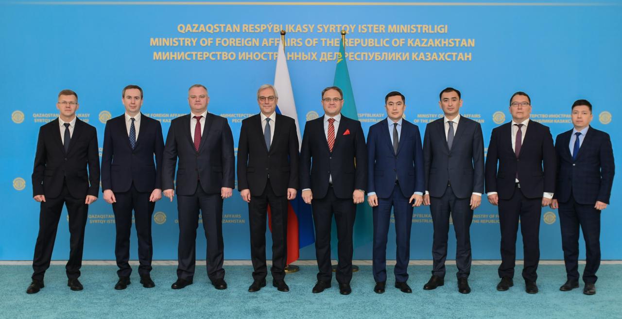 В МИД РК состоялись казахстанско-российские консультации по обсуждению общеевропейского сотрудничества