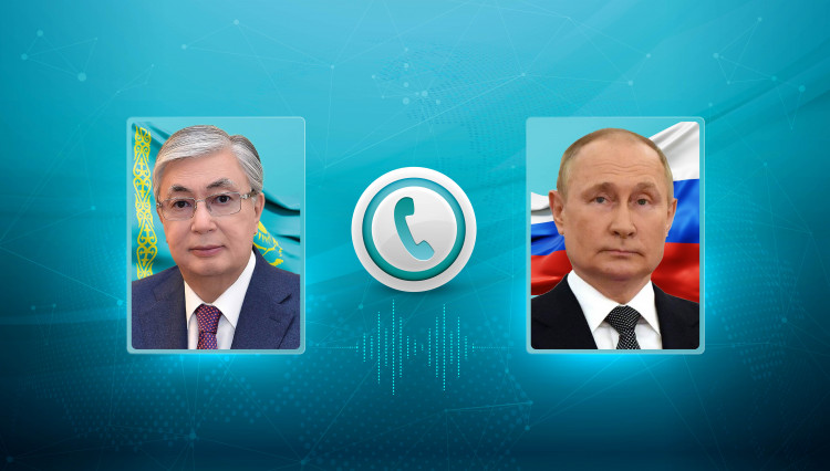 Мемлекет басшысы Ресей Президенті Владимир Путинмен телефон арқылы сөйлесті