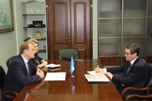 Встреча Генконсула с Председателем Правительства Ульяновской области