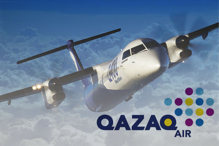 QAZAQ AIR запускает рейс Атырау–Астрахань–Атырау