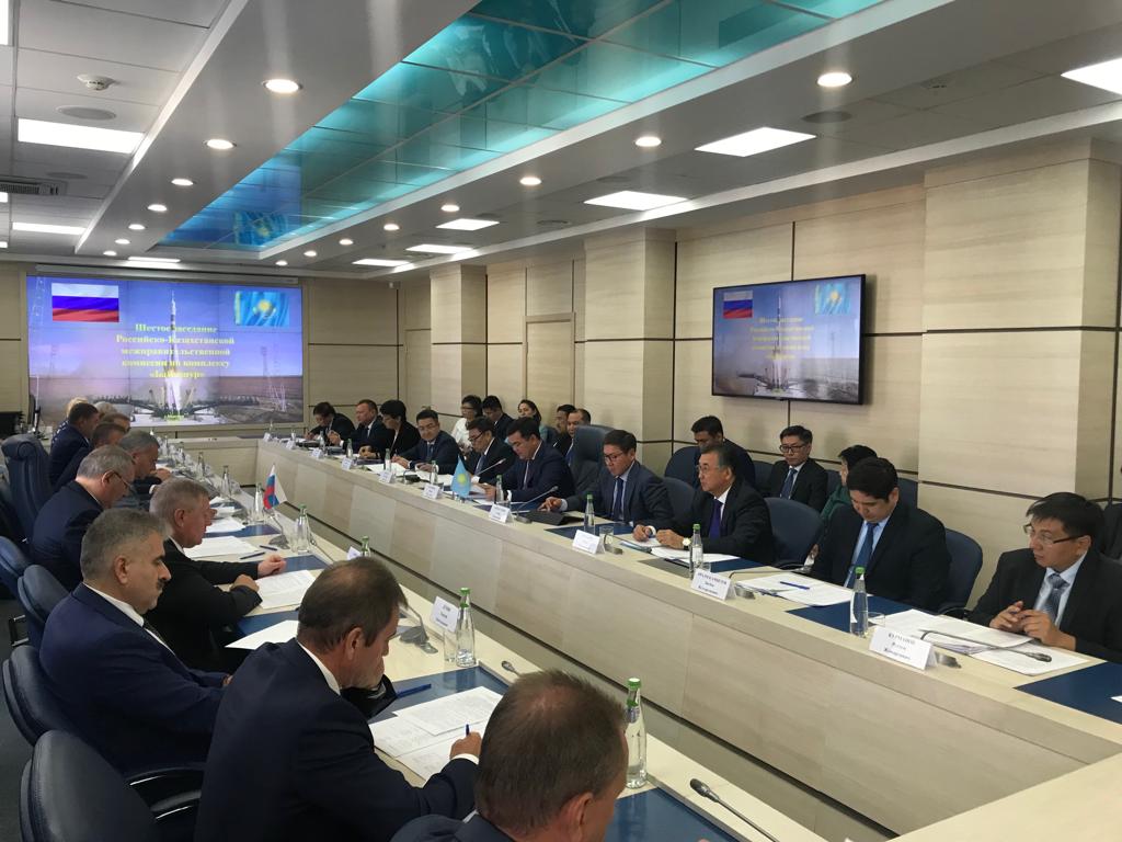 В Москве обсудили вопросы по дальнейшему сотрудничеству на “Байконуре”