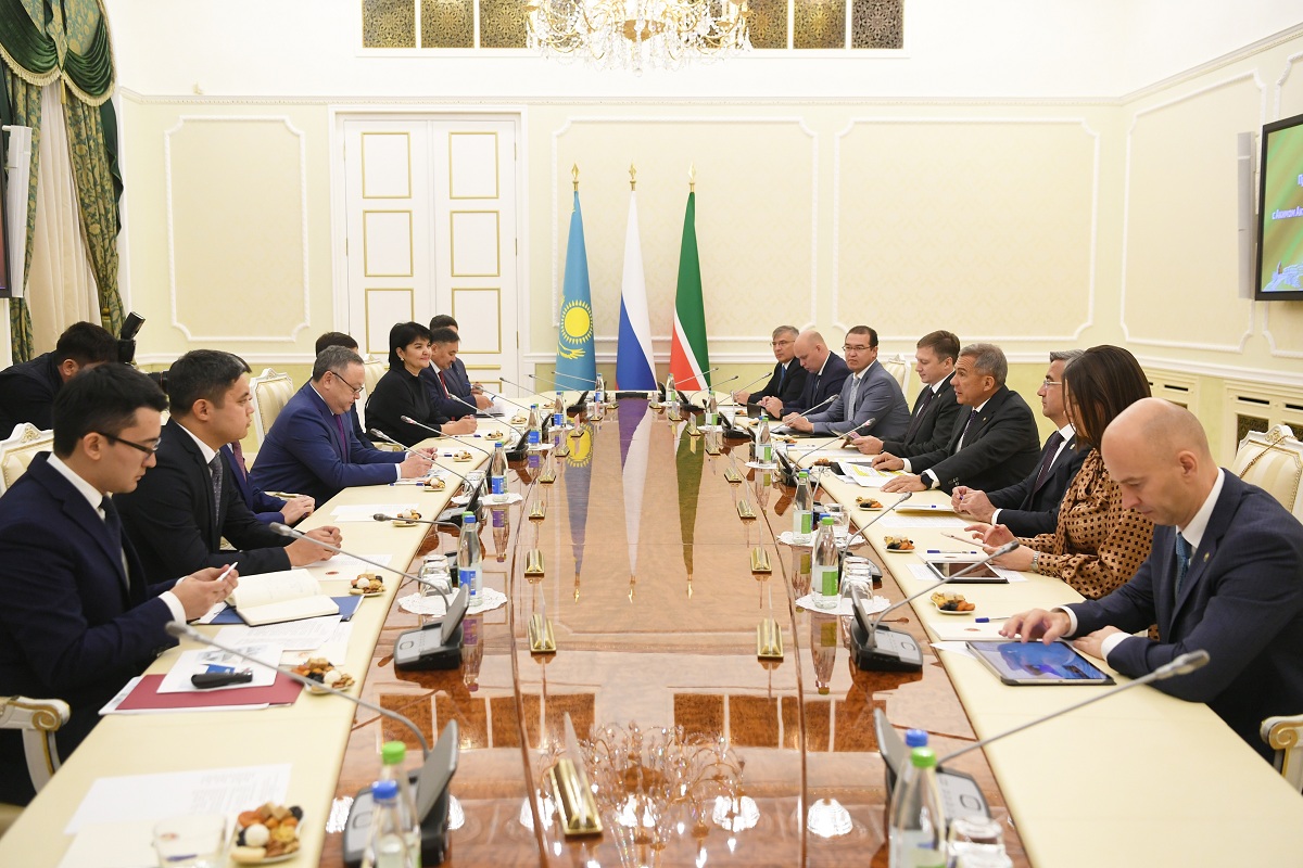 Актюбинская область наращивает сотрудничество с Татарстаном