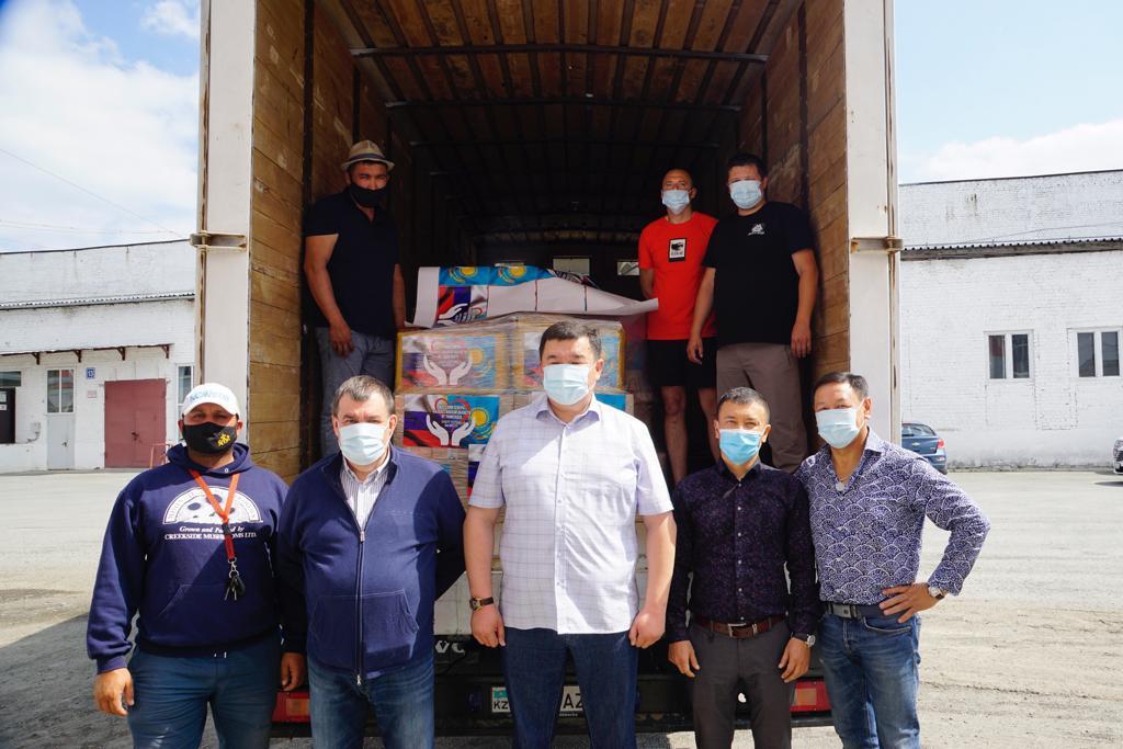 Из Тюмени в Казахстан отправлена гуманитарная помощь