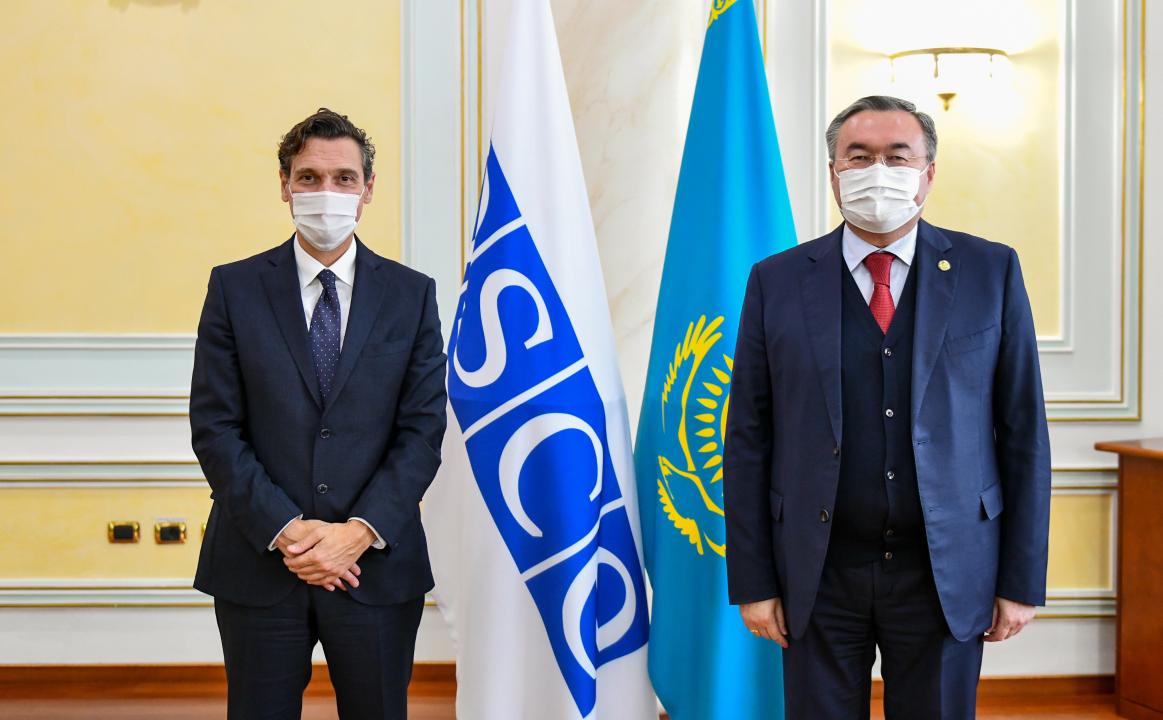 Министр иностранных дел Казахстана принял Директора БДИПЧ ОБСЕ